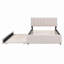 Lit plateforme tapissier Teddy-988861707