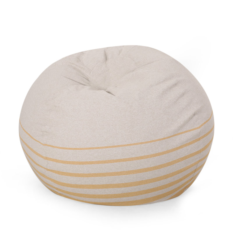 Polyester Classic Bean Bag, Yellow Polyester