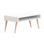 Table basse à 4 pieds avec rangement