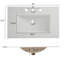 Meuble-lavabo de salle de bain avec lavabo en céramique et 2 tiroirs-1954966924