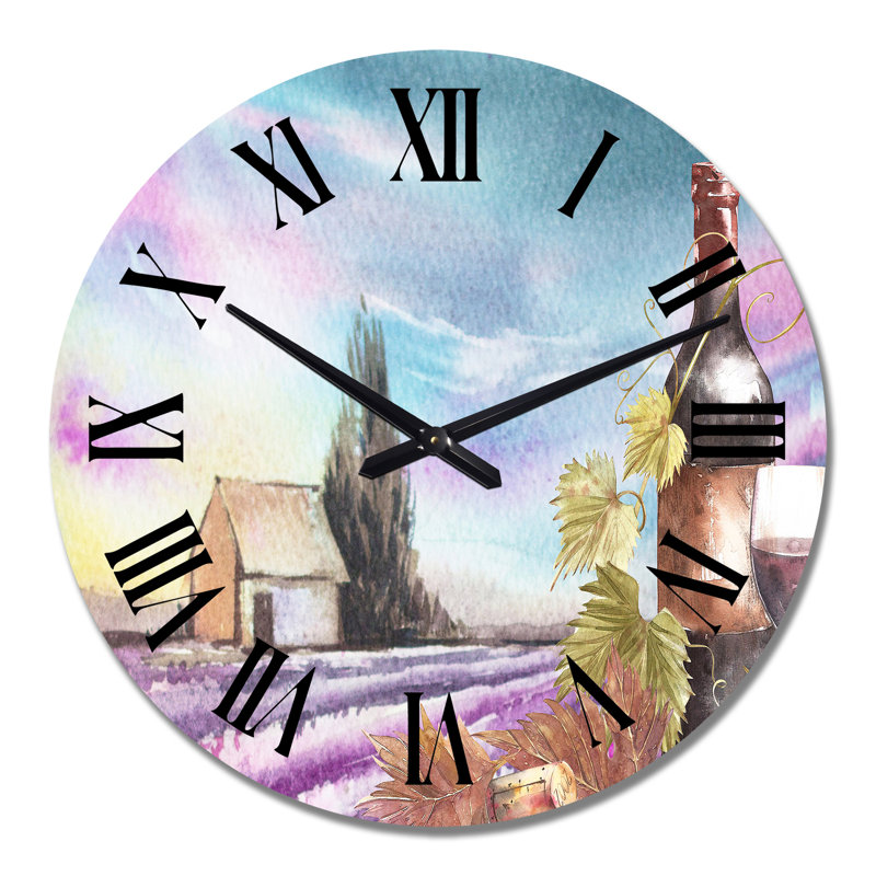 Horloge murale très grande, Moyen