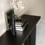 Modern-style solid wood console table-1733506934