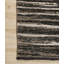 Tapis noir / beige en polyester tissé à la machine Futur-1804272213
