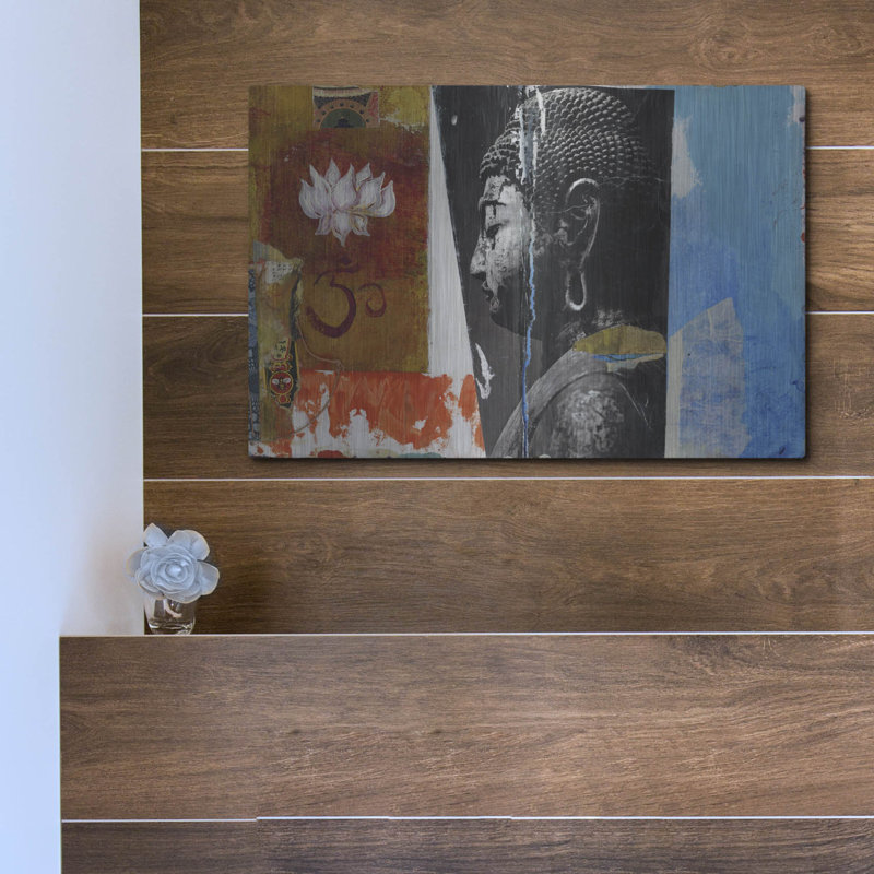 «Angel Buddha» par Elena Ray, H 12 po x l 16 po