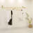 Akeim 47'' Metal Wall Mounted Clothes Rack