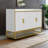 Helrike Sideboard with Metal Legs, Buffet Table, Dining Cabinet-1907389683