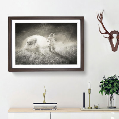 Space Travel in Abstract - Framed Print