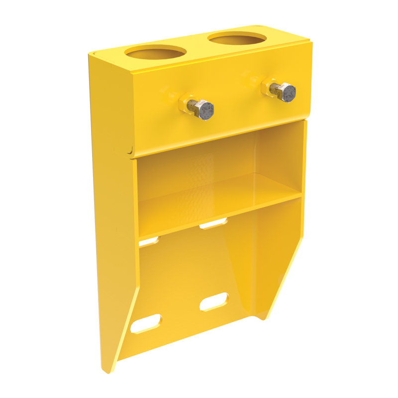 PIPE SAFETY RAILING - WALL MOUNT BRACKET
