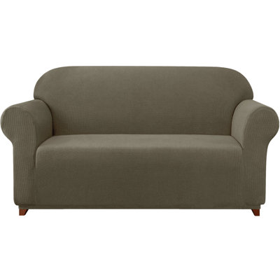 Soft Spandex Stretch Box Cushion Sofa Slipcover