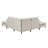 Aslaug 91" Wide Reversible Modular Sofa & Chaise with Ottoman-1511680277