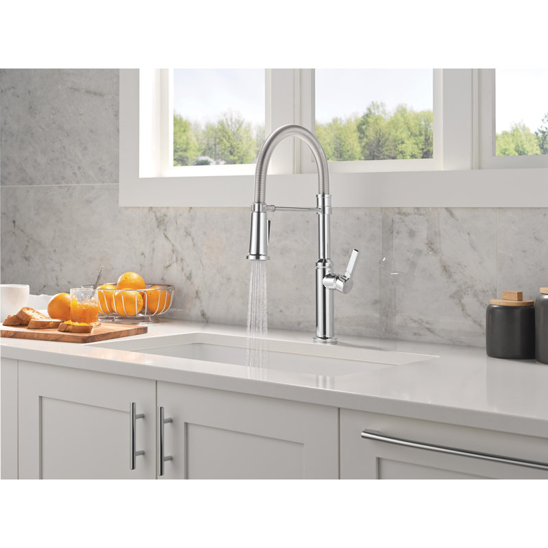 Robinet de cuisine Delta Rhett Pro, Chrome
