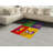 Mardi Gras High Density Long Fiber Poly Threads Decorative Area Rug Carpet-42031695