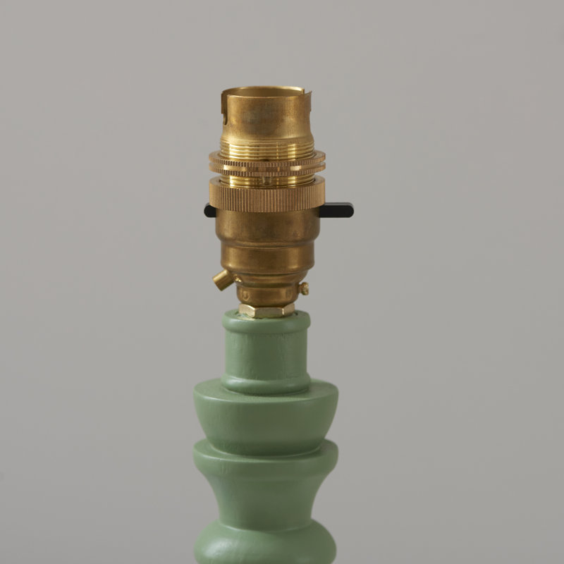 Bibury 27.2cm Table Lamp Base, Green
