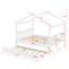 Lit en bois avec couchette-886259106