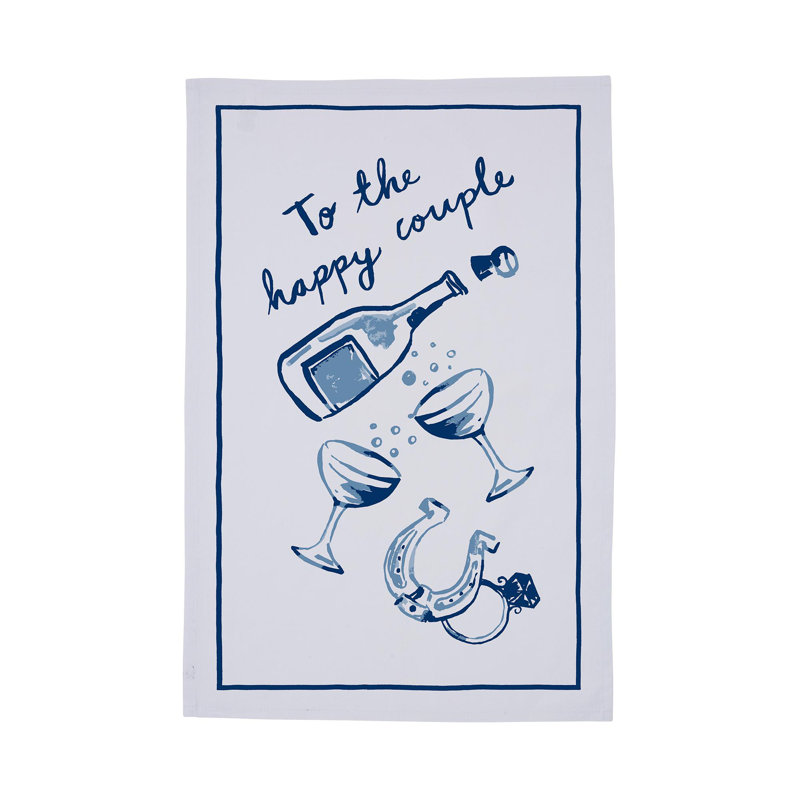Happy Couple Tea Towel Kitchen Towel