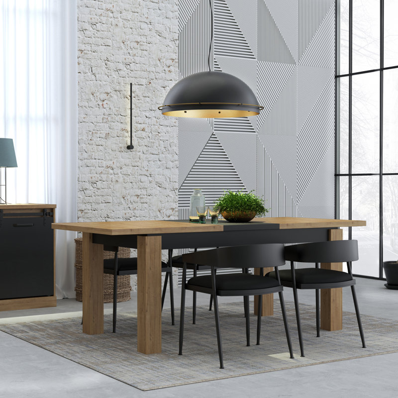 Lauran Dining Table, 78.2cm H x 206.4cm L x 90cm D