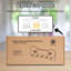 Manufactured Wood Wall Organizer with Key Hooks-2057468837