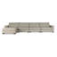 Canapé modulaire Seda Revolution Performance Fabrics® de 166 po de large Seda-23436600-23436595