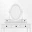 Ensemble de coiffeuse avec miroir réglable-111379699