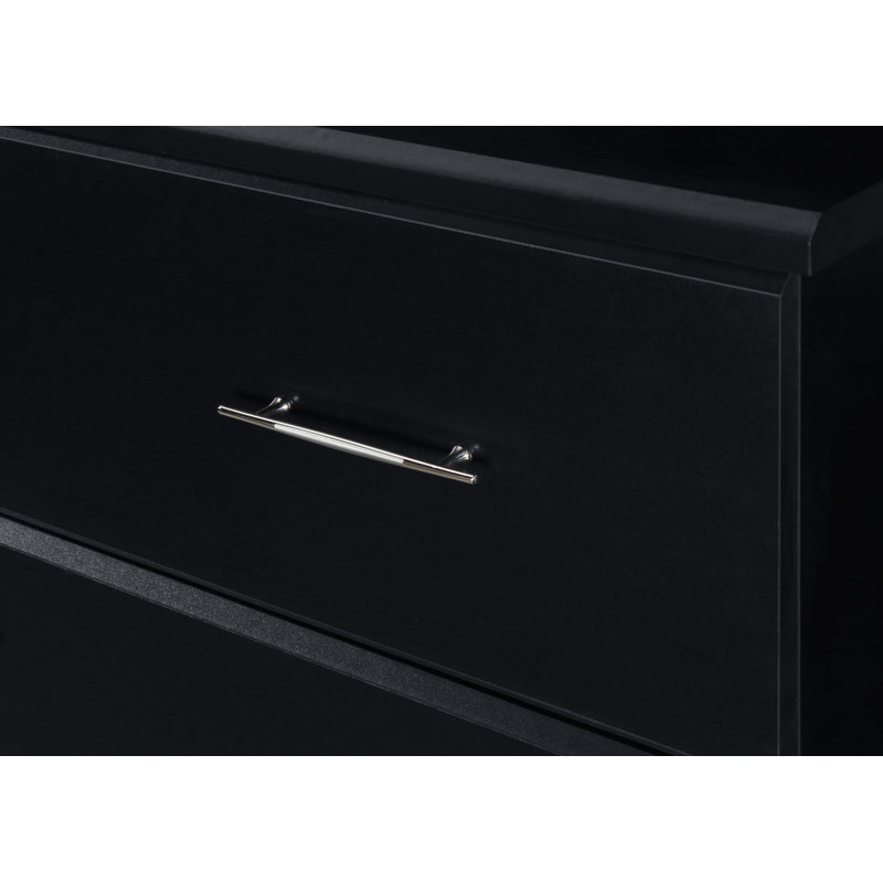 Brookside 3 Drawer Chest, Black
