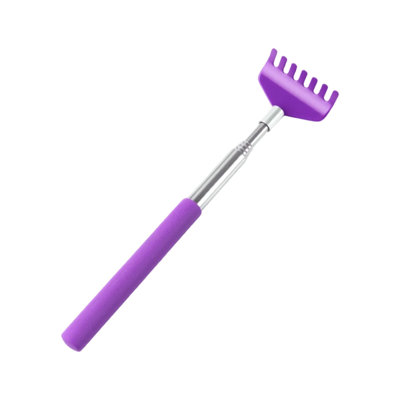 Jouet baguette rétractable pour chat avec pointe à griffer, 7,87 po x 1,6 po, mauve