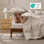 Ensemble de très grande housse de couette 100% coton délavé Bedsure - ensemble de literie minimaliste en coton pour toutes les saisons (ensemble de 3)-125402781-125402763