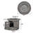 Playa 24" H x 32" W Propane Outdoor Fire Pit Table-1100282949