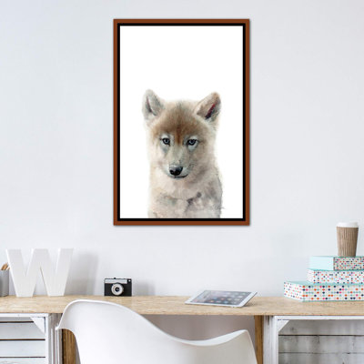 Bébé loup - reproduction d'art