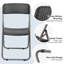 Plastic Stackable Folding Chair Folding Chair Set