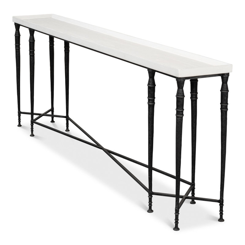 Nathaniel Solid Wood Console Table, 30" H x 80" W x 12" D