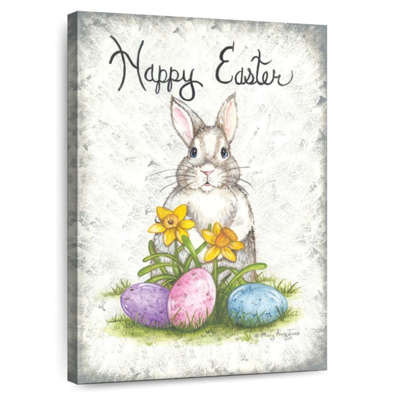 Lelend Easter Bunny Grunge, 12" H x 8" W