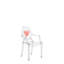 Lou Lou Ghost Heart Armchair