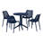 4-Person Outdoor Round Dining Set-1857667065