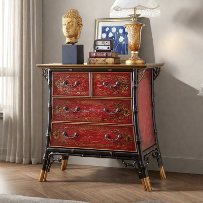 Commode d'appoint moderne et rétro