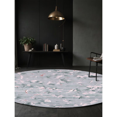 Tapis gris lavable à la machine