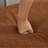Upholstered Bench with Arms, Wood Legs and 2 Bolsters-128936930
