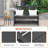 Genivieve HDPE Outdoor Bench-1166764169