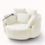 Fauteuil demi-tonneau pivotant à 360 °-1749952546