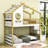 Mcgreevy Twin Over Twin House Bunk Bed with Storage-679648646