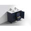 Ensemble de meuble-lavabo double 48 po Meraris-63680760