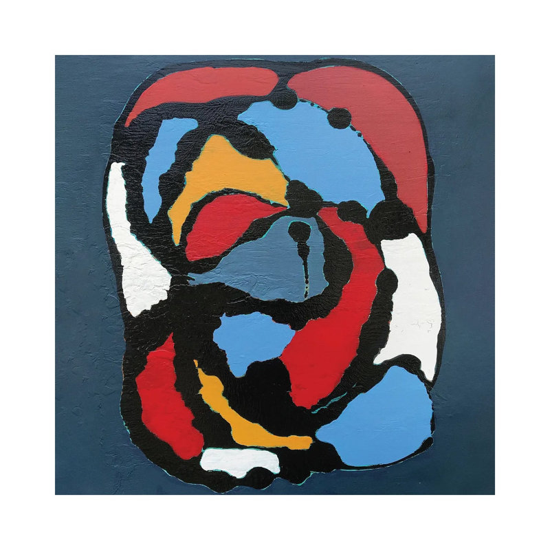 Retro Swing I by Alicia Dunn - Wrapped Canvas Painting, 66.04cm H x 66.04cm W x 1.91cm D
