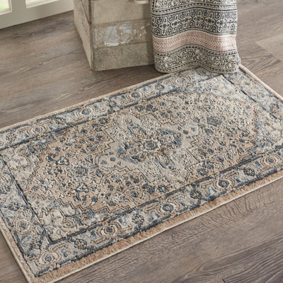 Tapis oriental beige / gris Jurado