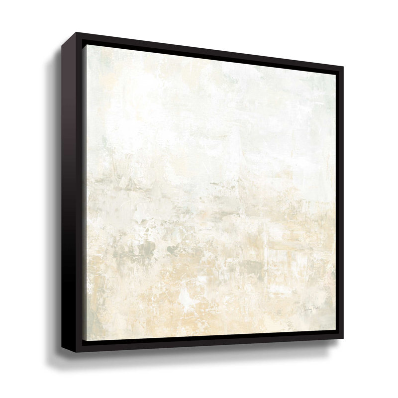 Clay I Light Sq Gallery, Cadre noir, H 10 po x l 10 po x P 2 po