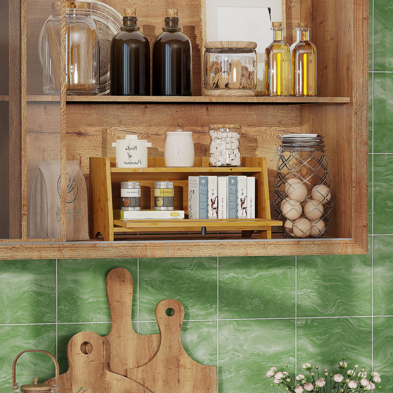 Bamboo Bread Box For Kitchen Countertop