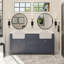 Meuble-lavabo double l 72 po x P 23 po x H 35 po Yorkshire-1892879181