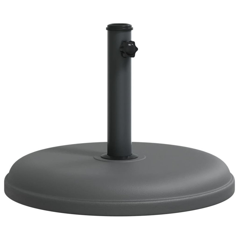16.1kg Plastic And Concrete Umbrella Base, Dark Grey