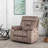 Chiraag Upholstered Heated Massage Chair-510160095