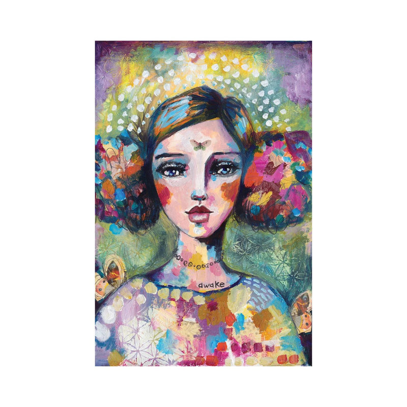 Awake Your Soul by Tamara Laporte - Print on Canvas, Wrapped Canvas, 30.48 cm H x 45.72 cm W