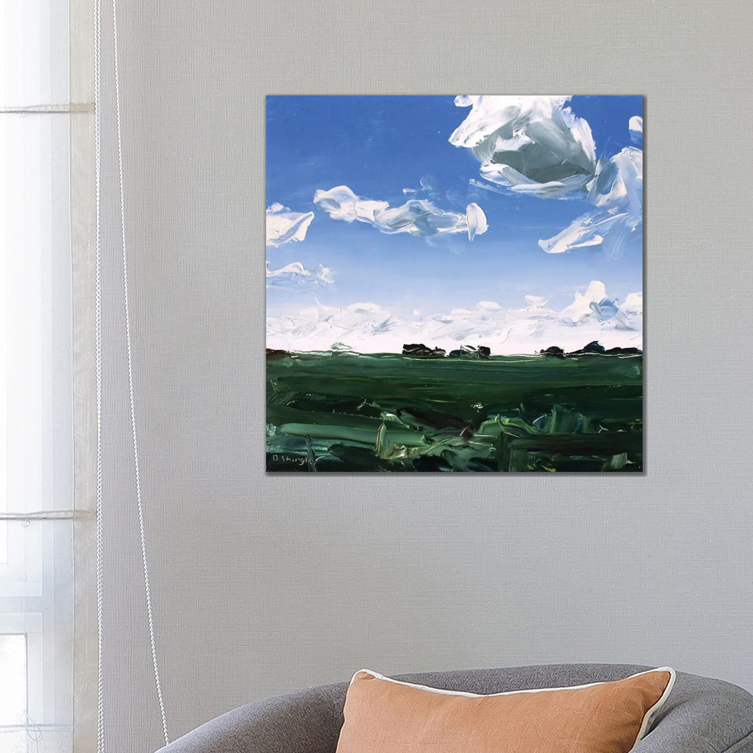 Texas Clouds von David Shingler - Galerieverpackte Leinwand Giclée auf Leinwand ohne Rahmen