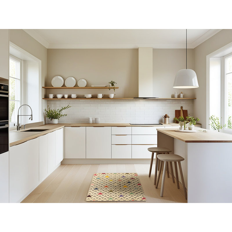 Tapis abstrait moderne 4460, Rectangle 2 pi x 3 pi